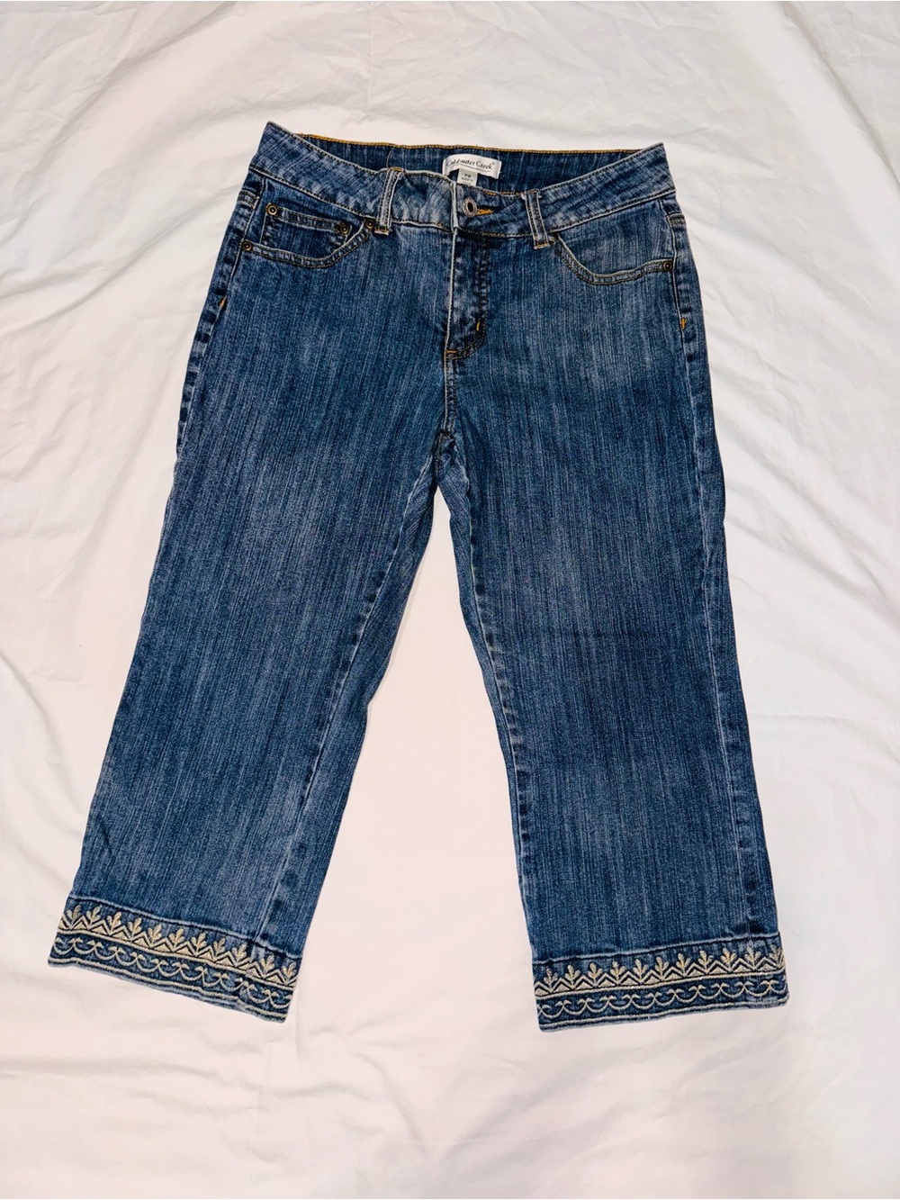Embroidered Jeans